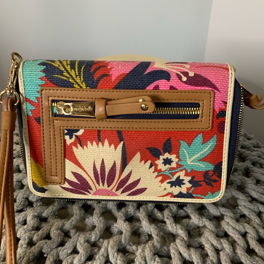 Spartina Wallet and Phone Case, Extra Storage Spaces for Credit Cards, beautiful - Picture 2 of 13